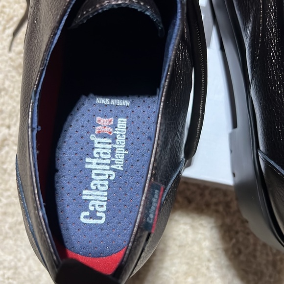 Women’s CALLAGHAN Brown leather shoes, size 41NWT - Picture 4 of 5